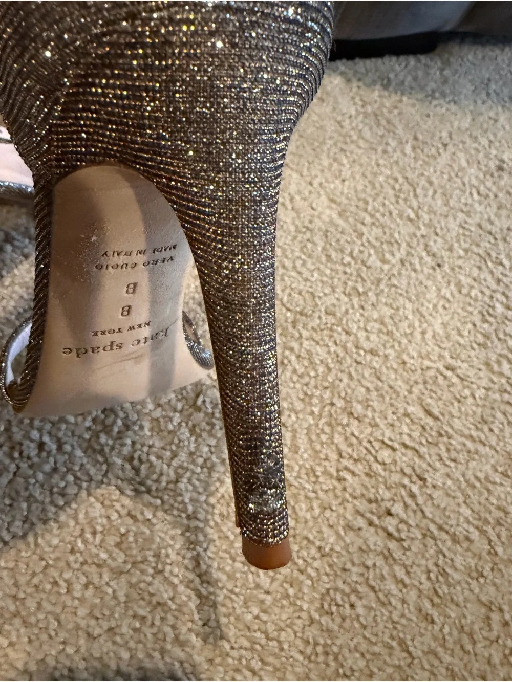 kate spade glitter ankle